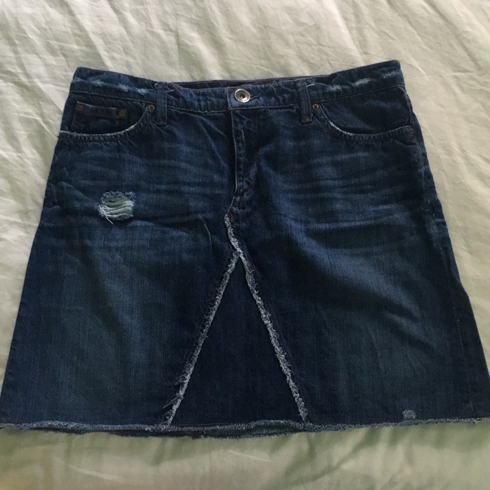 Banana Republic Jean Skirt 30P